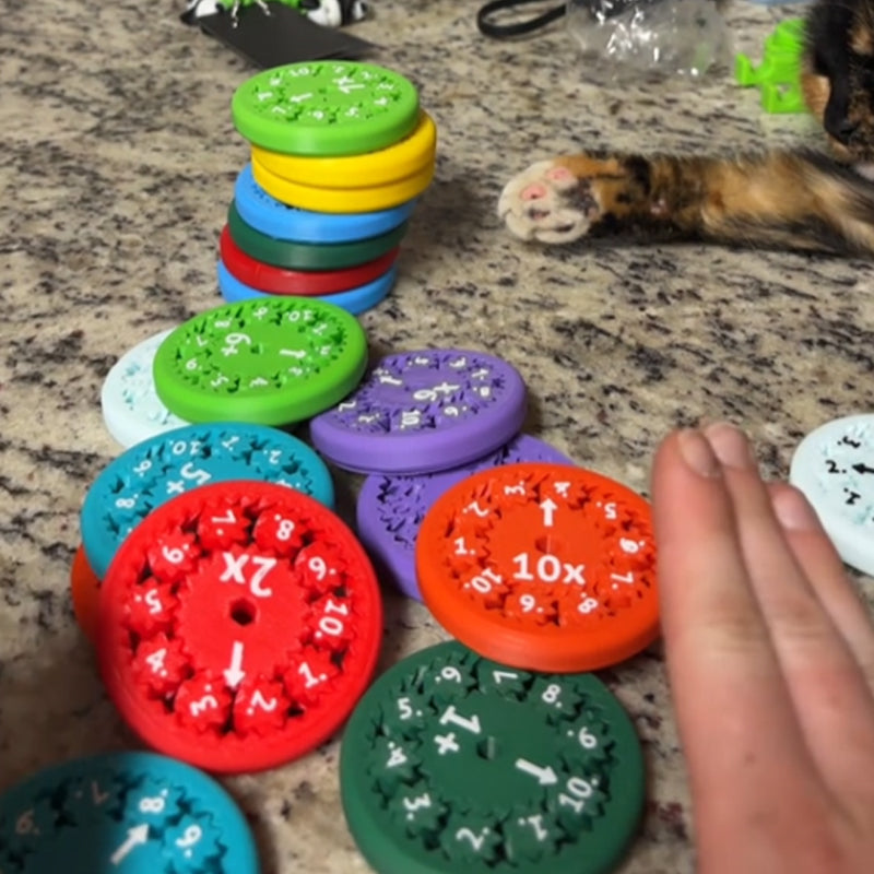 Math Fact Fidget Spinners | Nem og sjov indlæring