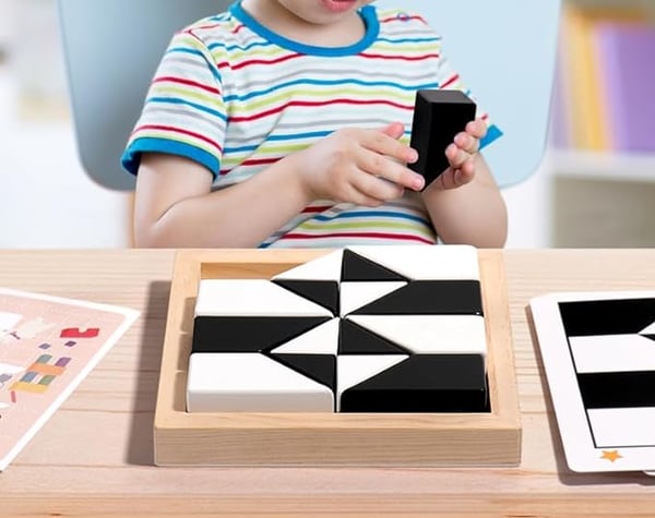 TræKnude | Træblokke Puslespil Brætspil