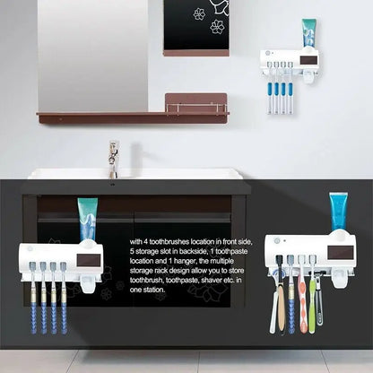 UV-CLEAN | Intelligent UV-steriliserende tandbørsteholder