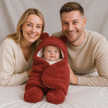 BlødDrøm | Babytæppe og pyjamas i bjørnedesign