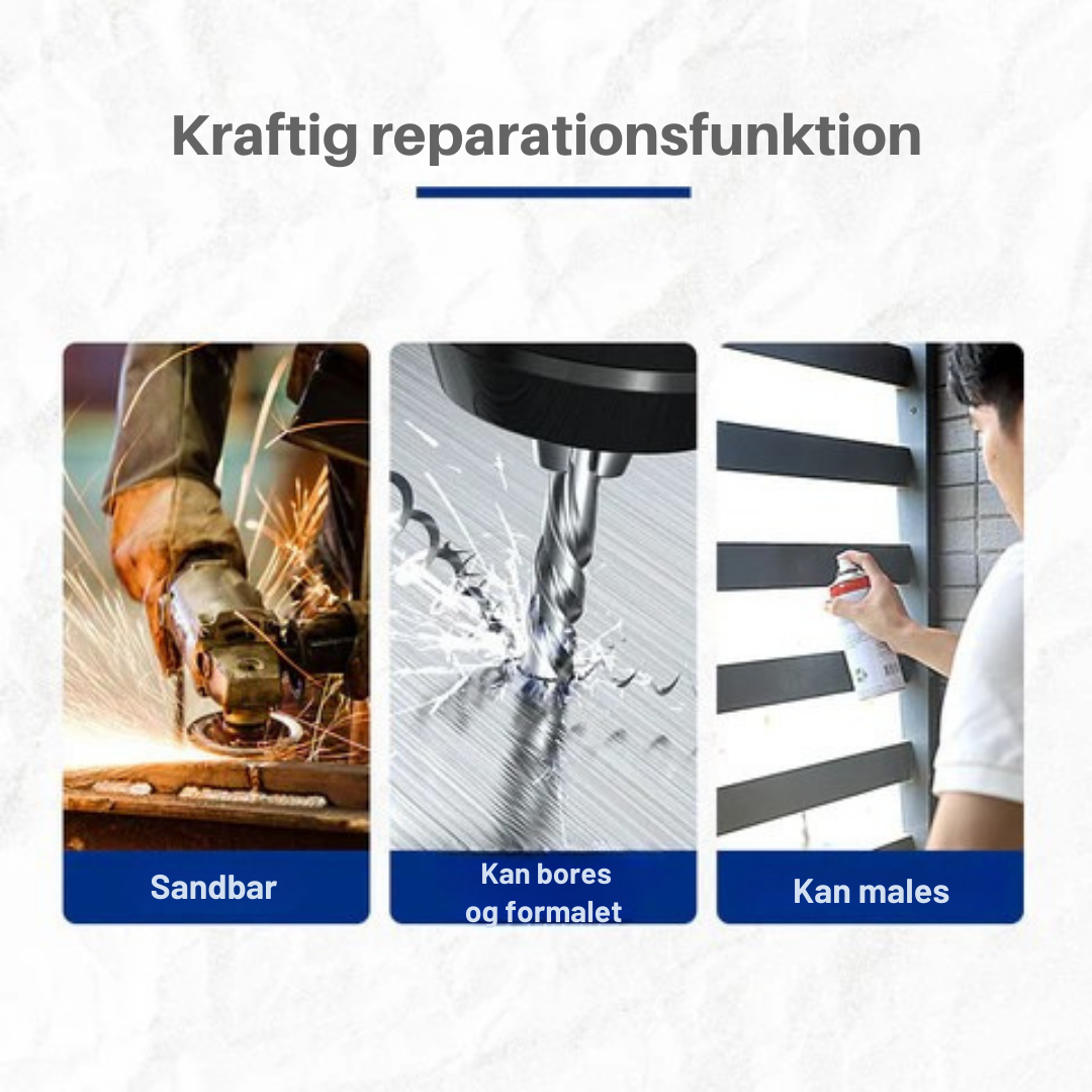 MetalLøsning | Metal Reparerende Lim
