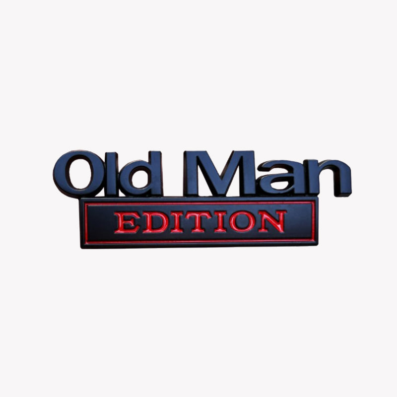 OldMan | Edition bil emblem