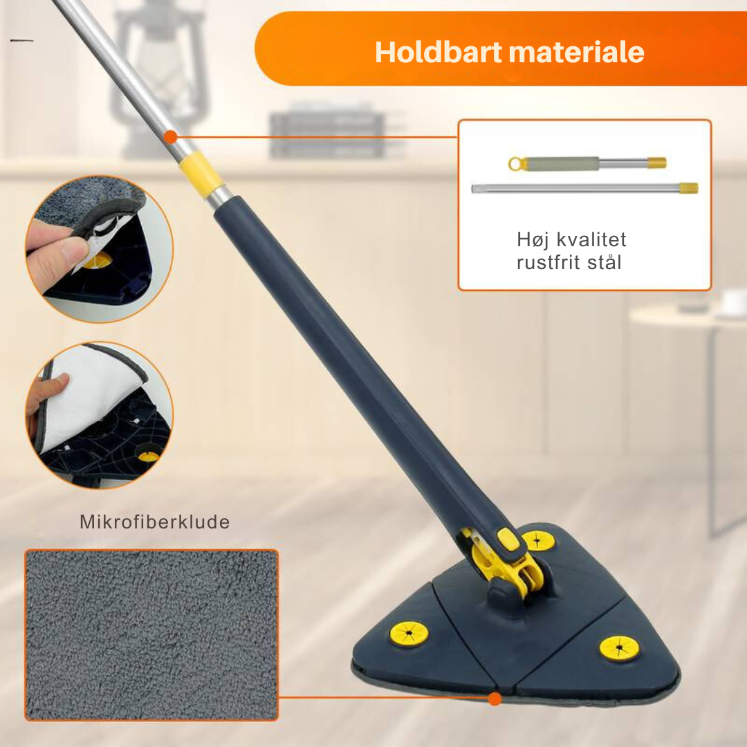 RenPro | 360° Roterende Moppe for Ubesværet Rengøring