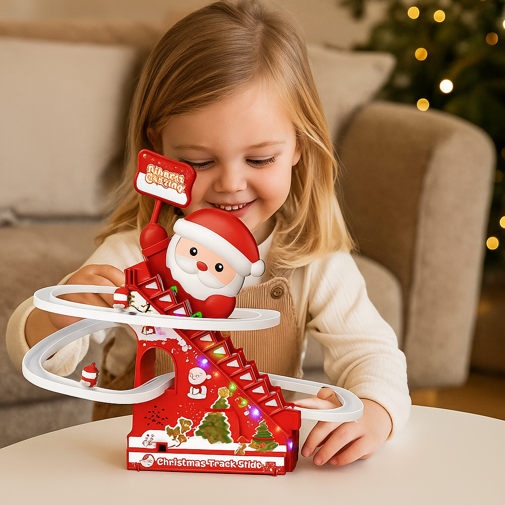 JuleRutsjebane | Julemandens rutsjebane med fart og sjov