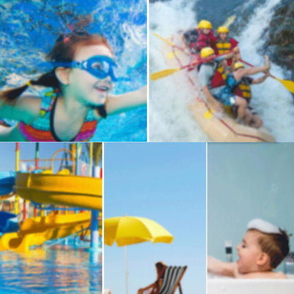 KlartSyn |  HD solbriller til børn med stor ramme, vandtætte og dugfrie