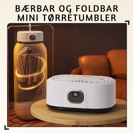 TørreFold | Bærbar sammenfoldelig mini-tørrer