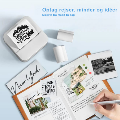 LommePrinter | Print personlige mærkater – hurtigt og overalt