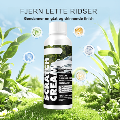 GlansFix |  Gendan Din Bil Til Ny! ✨ Én-Trins Reparationscreme Til Ridser