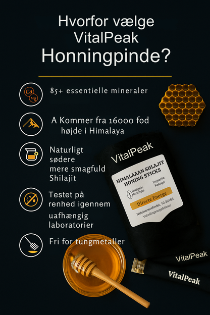VitalPeak | Himalaya Energi Honningstænger