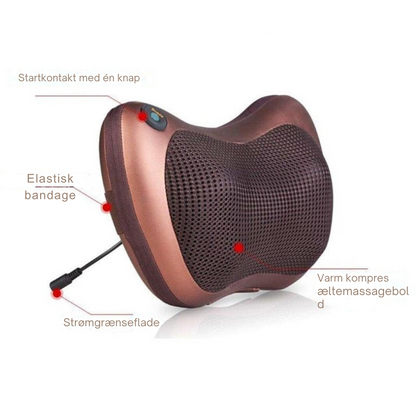 MassagePude | Afslapper muskler og lindrer smerter hurtigt