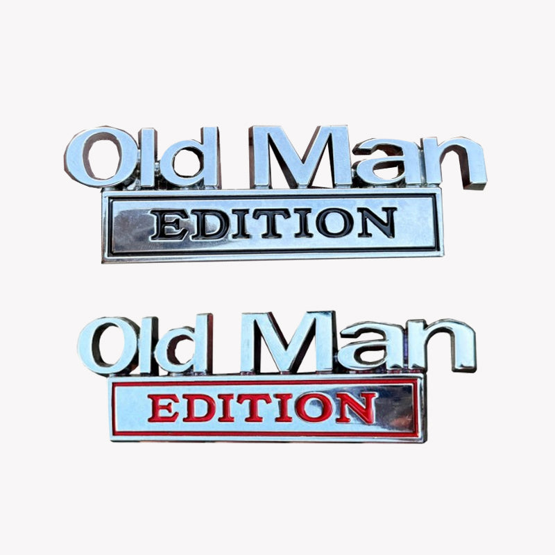 OldMan | Edition bil emblem