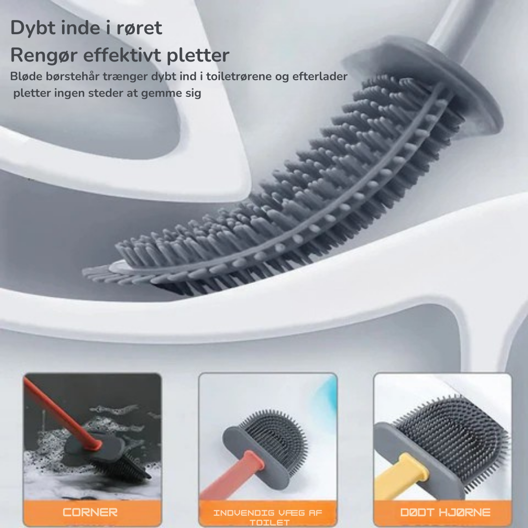 CleanerPro | Silikone Toiletbørste