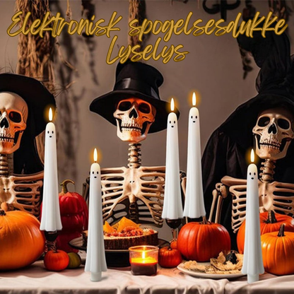 SpøgelsesLys | Fjernstyret spøgelseslys med 3D-flammende væge