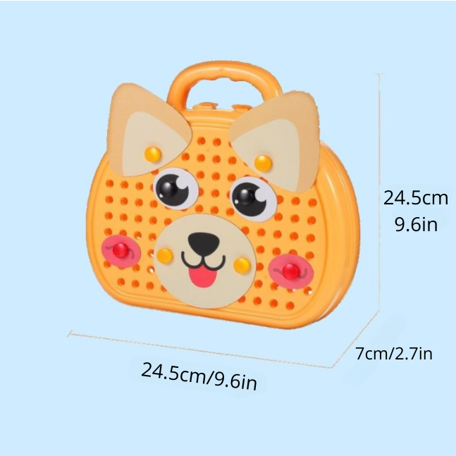 ZooBoks | Montessori ZooBox - Den magiske boks for små kreative byggere