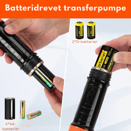 PortaPumpe | Bærbar Elektrisk Overførsels Pumpe til Forskellig Brug