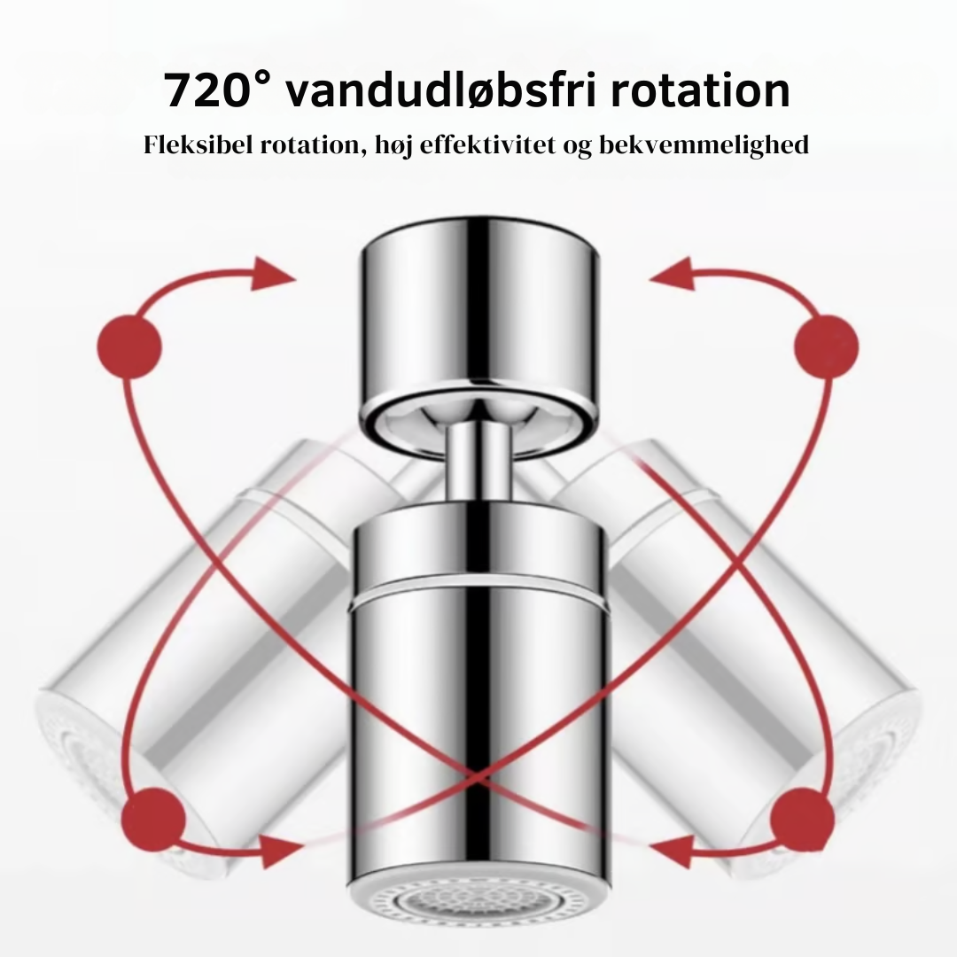 FlexiStrøm | 360-Graders Vandhaneudløb