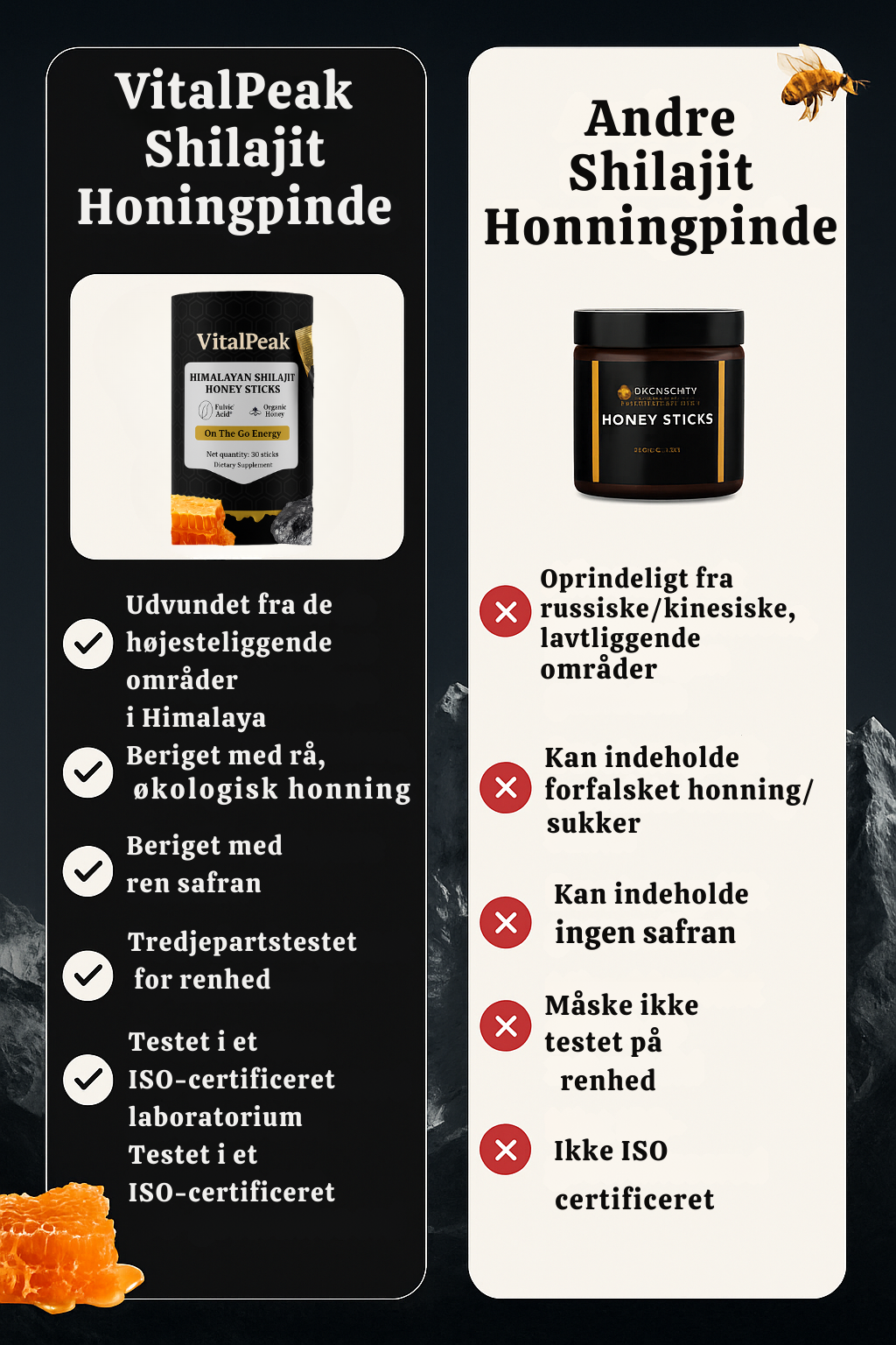 VitalPeak | Himalaya Energi Honningstænger