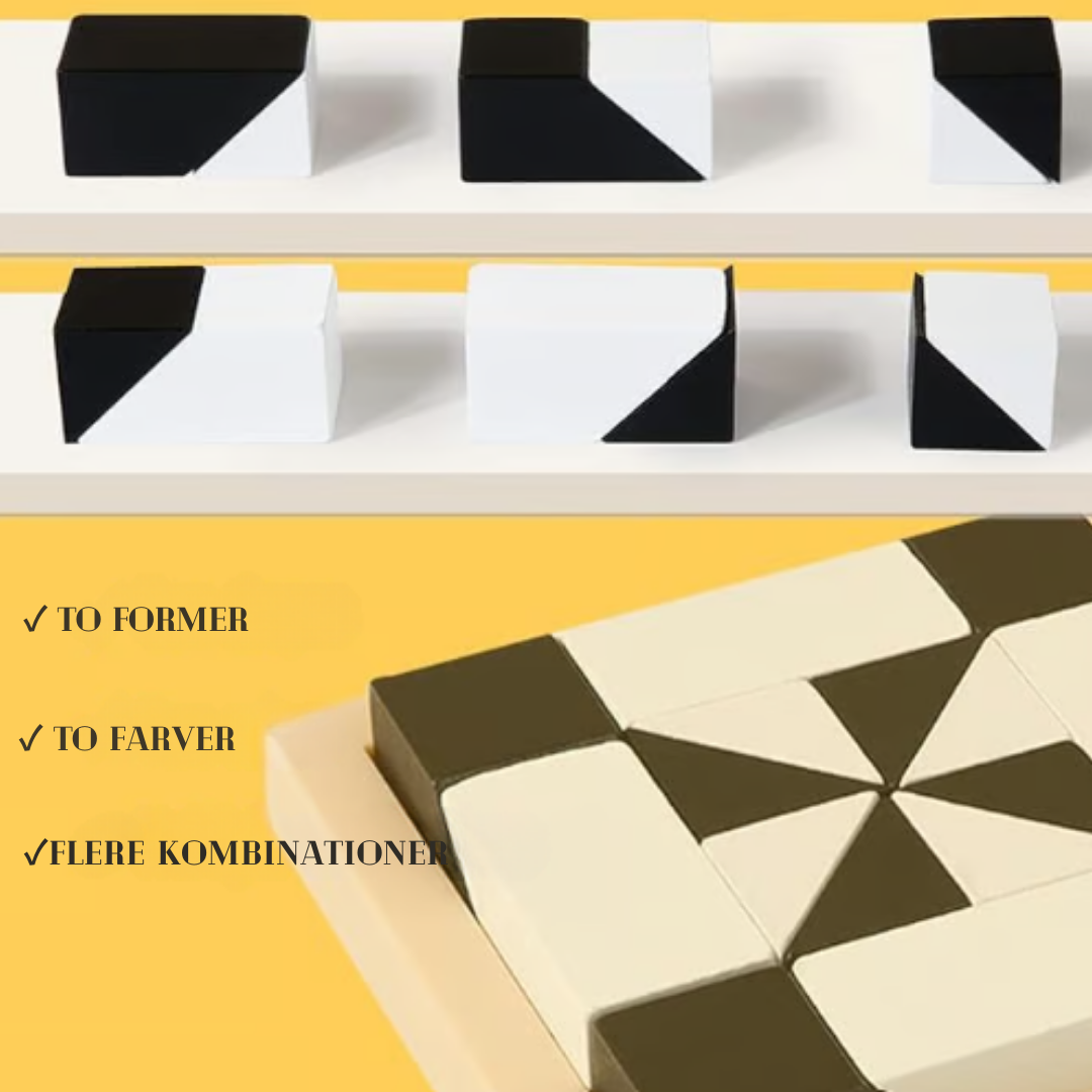 TræKnude | Træblokke Puslespil Brætspil