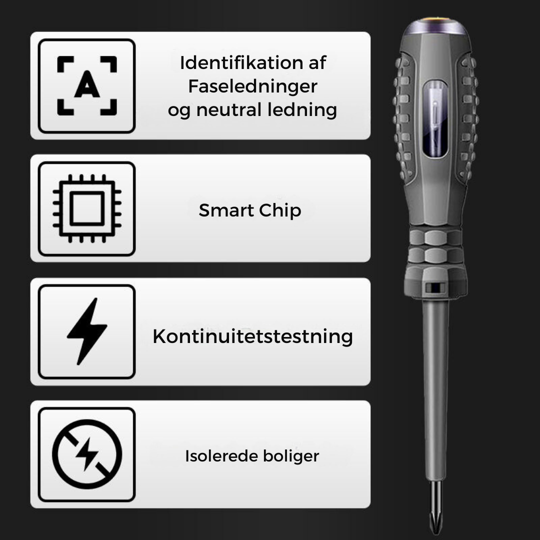 MagnetiskPen | Screwdriver and Test Pen 2-in-1