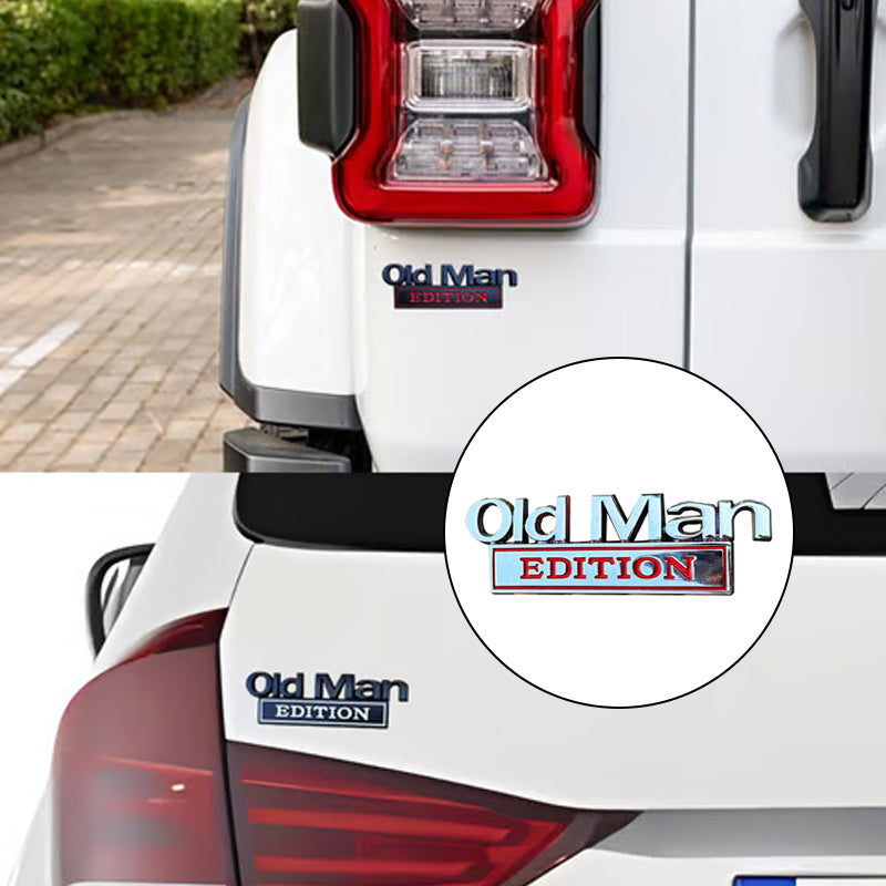 OldMan | Edition bil emblem