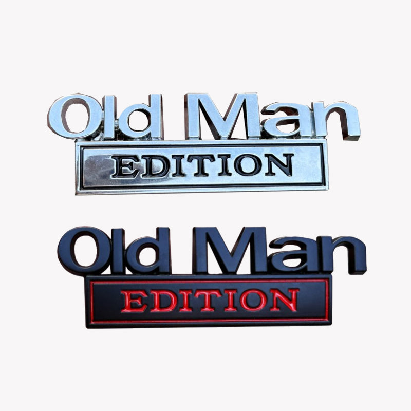 OldMan | Edition bil emblem