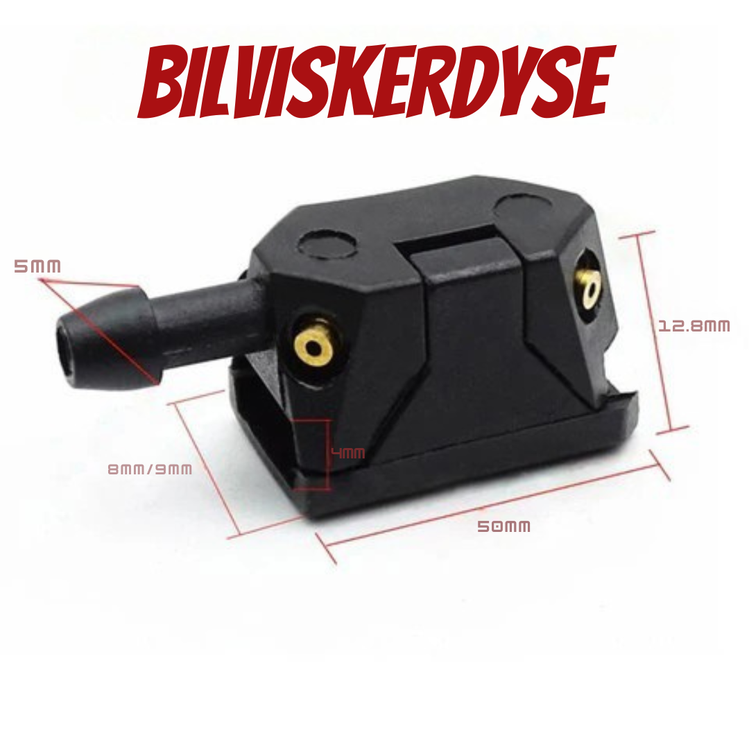 SprøjteJet | Sikrer jævn og præcis vandstråle for klarere udsyn under kørsel