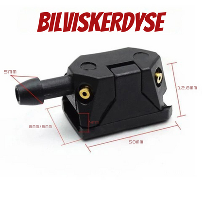 SprøjteJet | Sikrer jævn og præcis vandstråle for klarere udsyn under kørsel