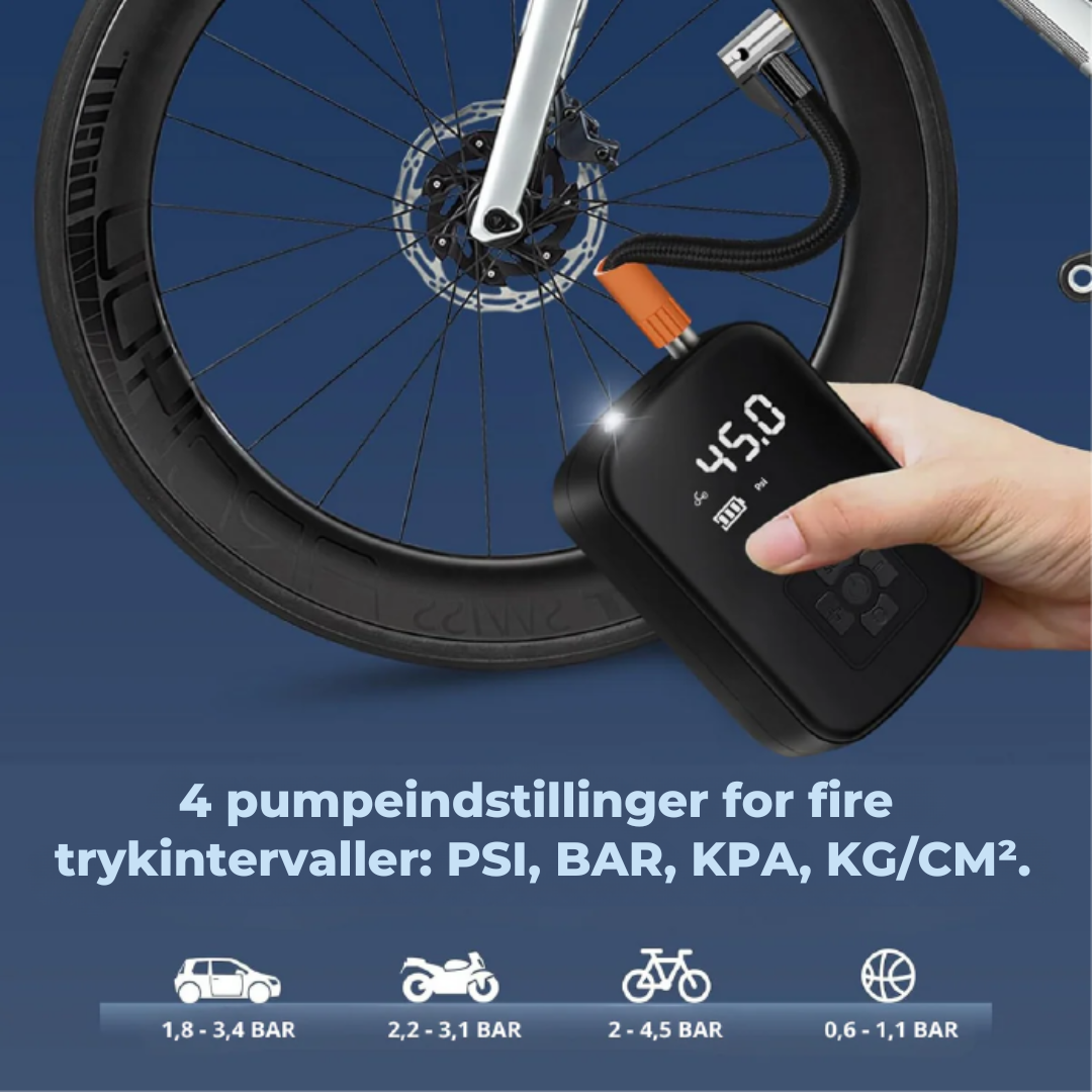 AirMate | Elektrisk luftpumpe – pust hvad som helst op, hvor som helst!