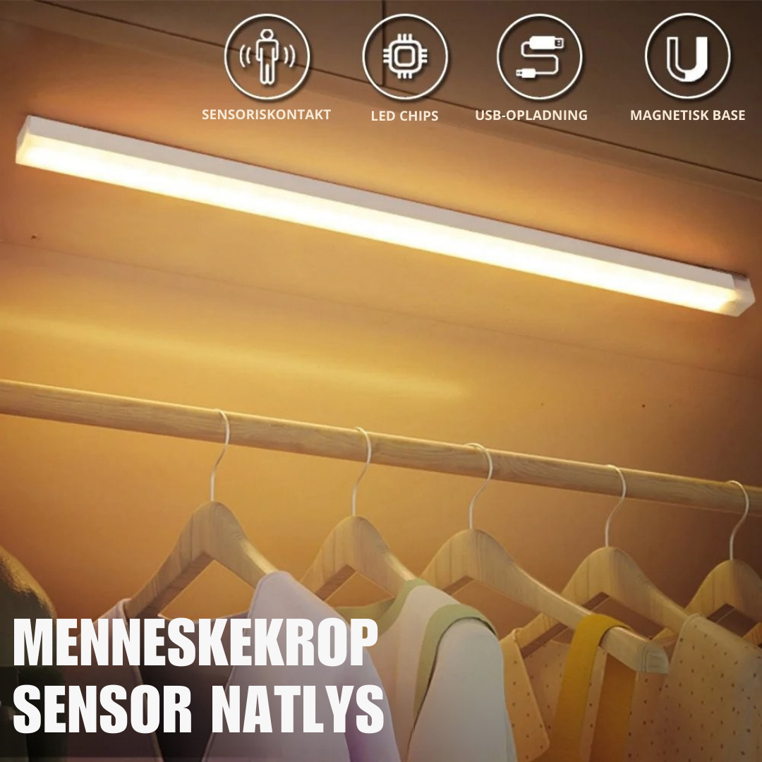 GlowSense | Genopladelige LED-lamper uden blænding Smart Sensor Magnetisk