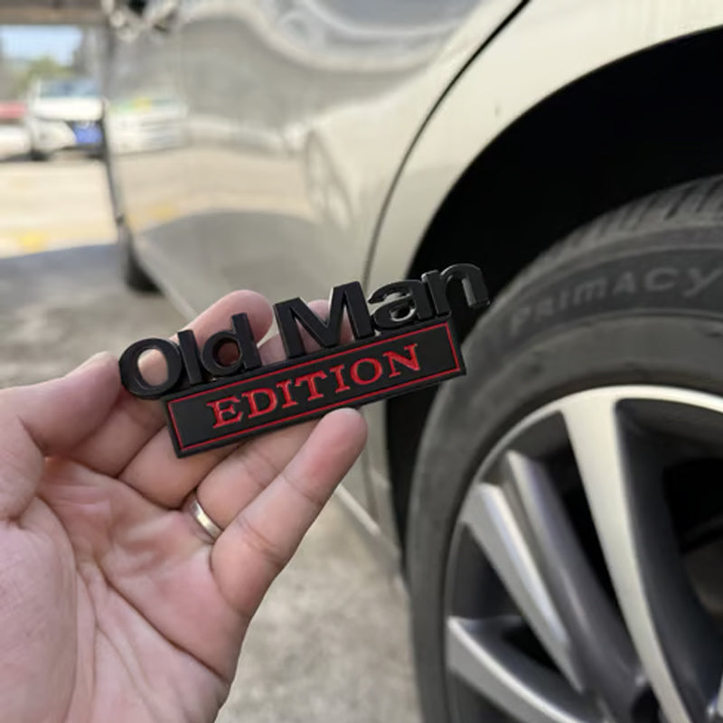 OldMan | Edition bil emblem