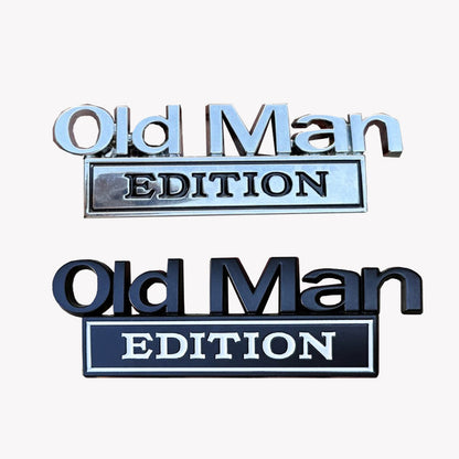 OldMan | Edition bil emblem