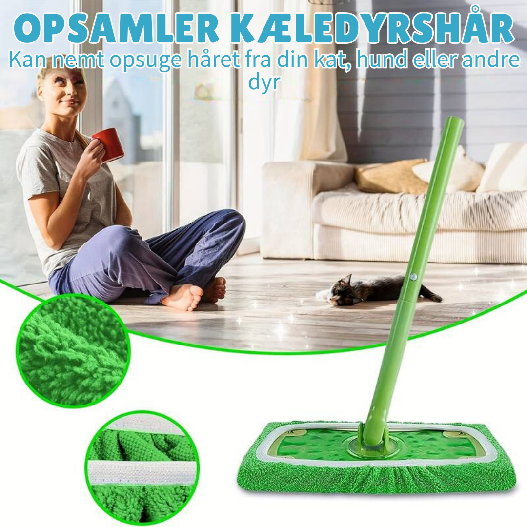 SwiftClean | Genanvendelig Microfiber Swiffer Klud