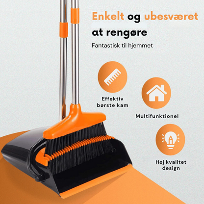 QuickClean | 2-i-1 Fejebørste & Støvbørste