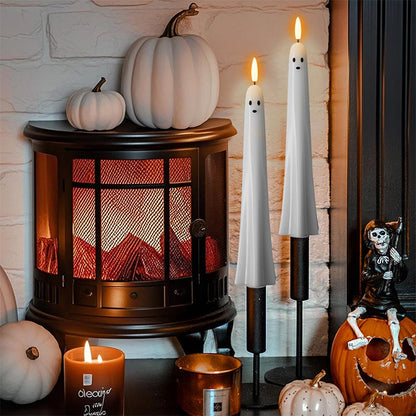 SpøgelsesLys | Fjernstyret spøgelseslys med 3D-flammende væge