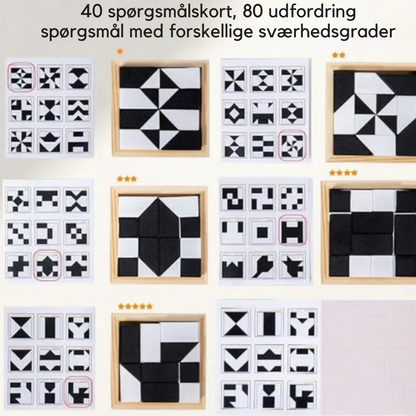 TræKnude | Træblokke Puslespil Brætspil