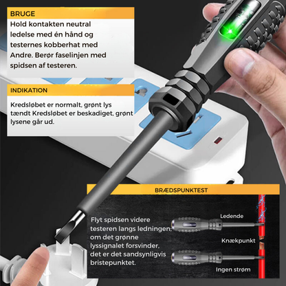 MagnetiskPen | Screwdriver and Test Pen 2-in-1