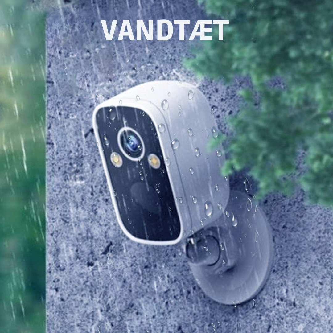 SikkerCam | HD vandtæt sikkerhedskamera med nattevision