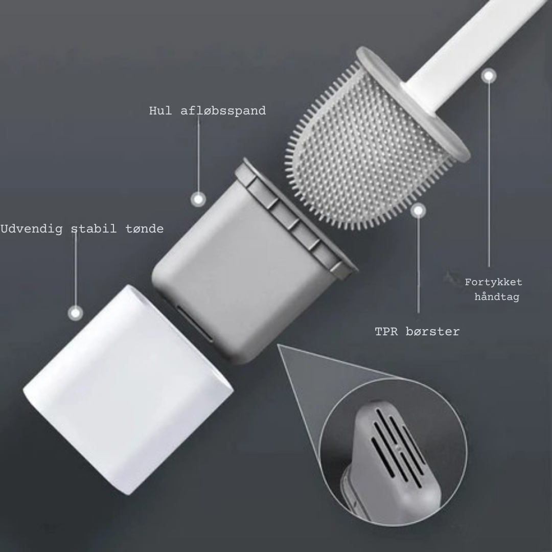 CleanerPro | Silikone Toiletbørste