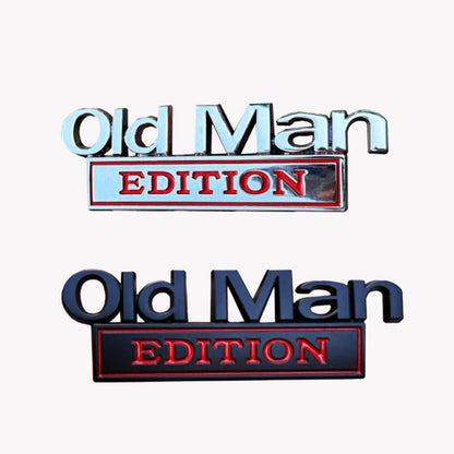 OldMan | Edition bil emblem
