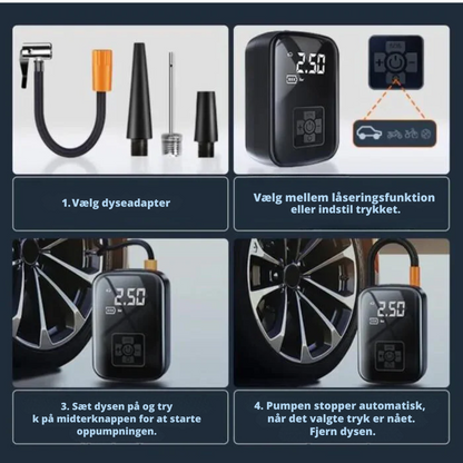 AirMate | Elektrisk luftpumpe – pust hvad som helst op, hvor som helst!