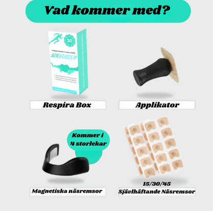 ÅndedrætLet | Næse-strips for friere vejrtrækning