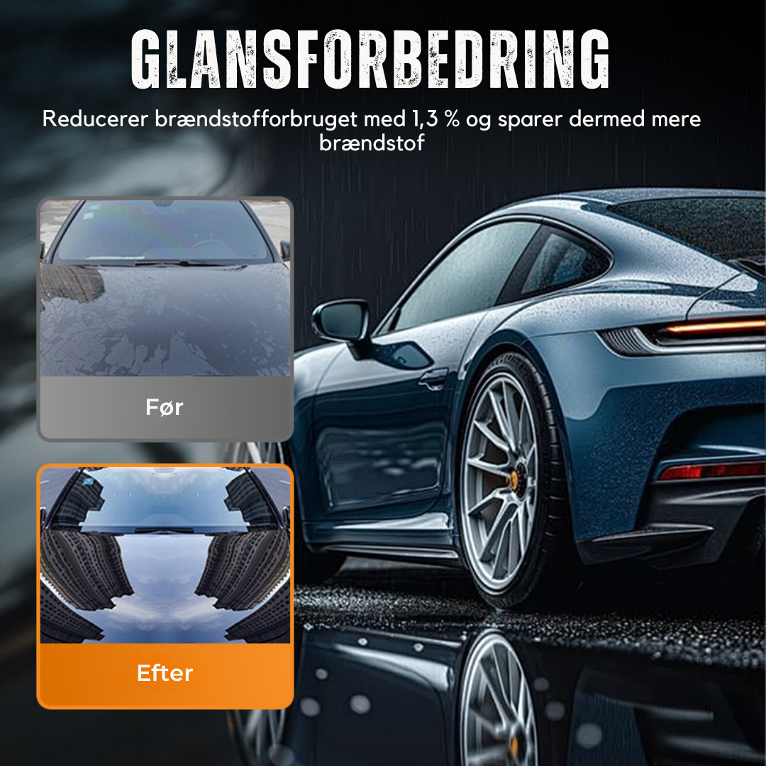 GlansFix |  Gendan Din Bil Til Ny! ✨ Én-Trins Reparationscreme Til Ridser