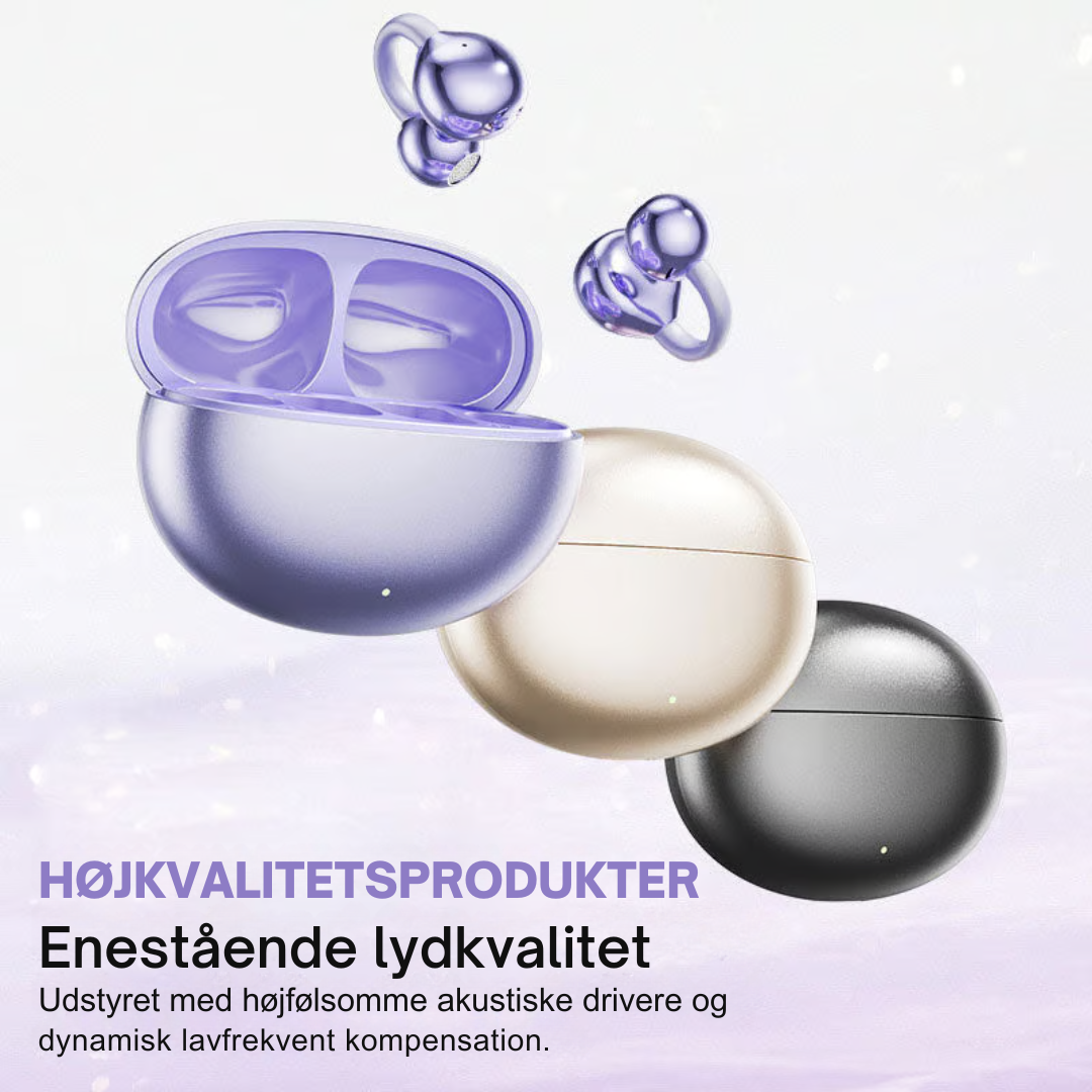 ClipLyd | Øreclip Bluetooth Hovedtelefoner