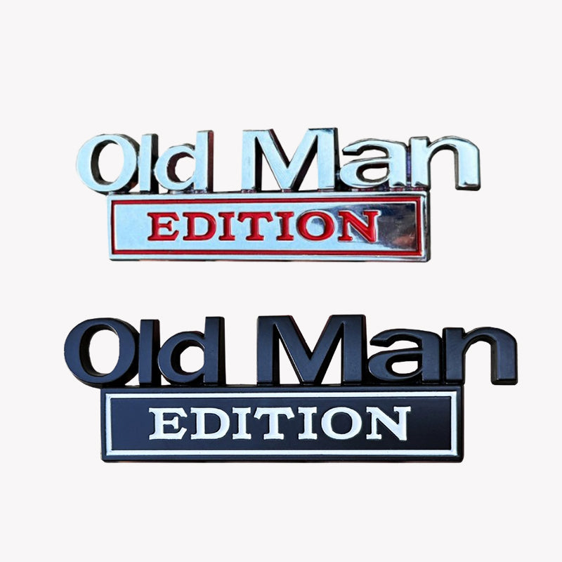 OldMan | Edition bil emblem