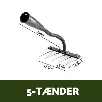Uksemester | Tænder Kultivator af Kulstofstål.