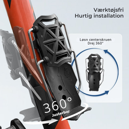 SmidigtGreb | Justerbar cykel flaskeholder