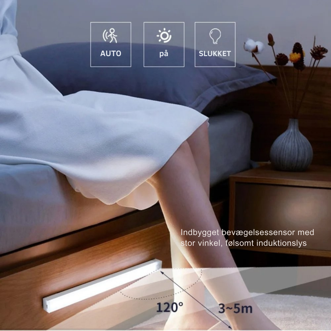 GlowSense | Genopladelige LED-lamper uden blænding Smart Sensor Magnetisk