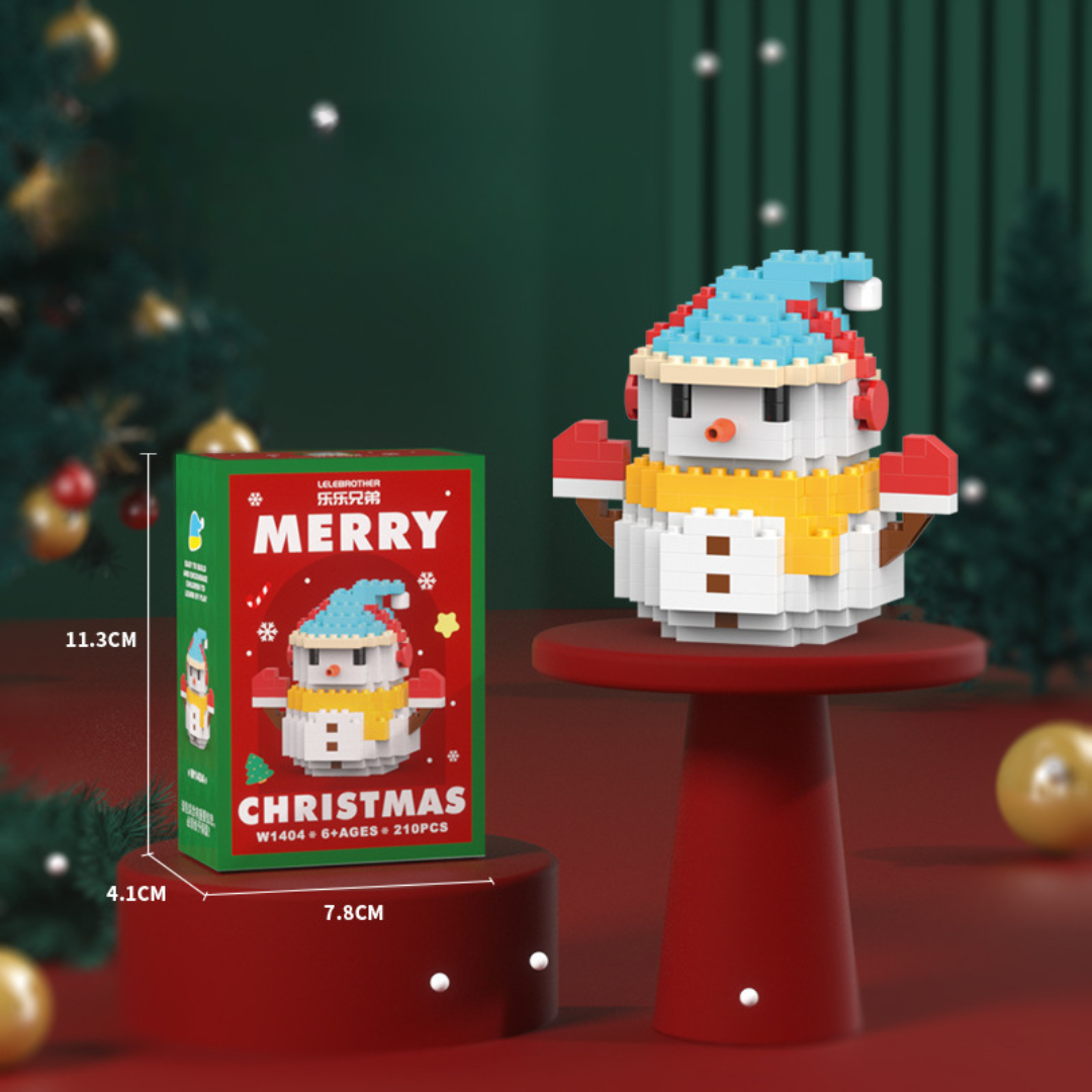 SantaByggblock |  12 kreative juleskikkelser