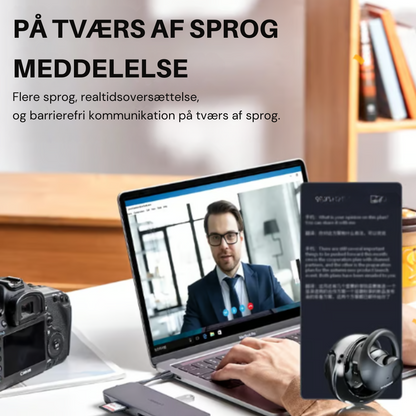 LinguaPro | Pro Trådløse Bluetooth Oversættelses Øretelefoner