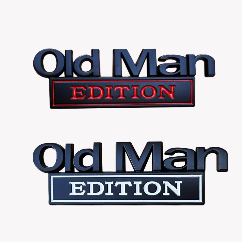 OldMan | Edition bil emblem